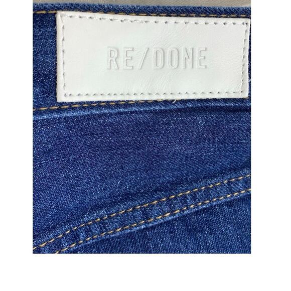 RE/DONE Dark Wash 90s High Rise Loose Jeans Size 27 - Picture 3 of 7